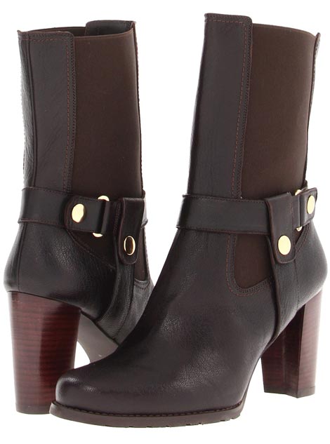 lovely fall boots chelsea high heeled bootstrap Stuart Weitzman