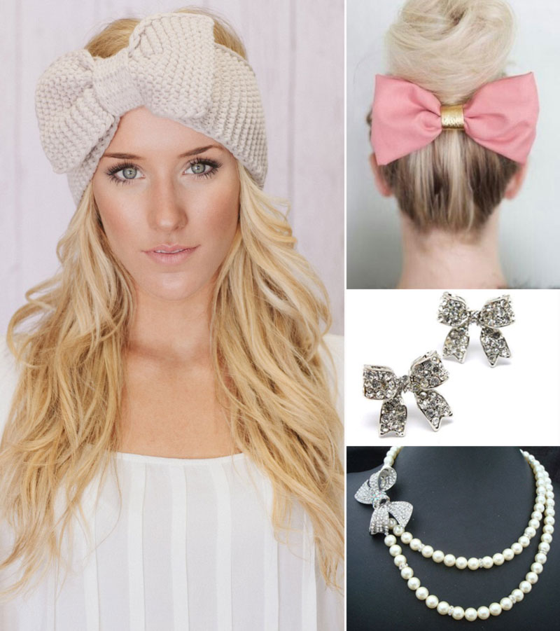 lovely ways to accessorize with bows