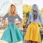 lovely ways to wear bows skirts