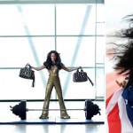 Lucy Liu Fashion Olympics Harpers Bazaar Lifting Bags