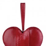 Lulu Guiness Heart Clutch