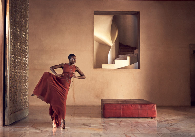 Lupita Nyong O Vogue pictorial Mikael Jansson