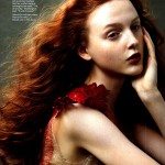 Maddison Stubbington Vogue US August 2014 redheads story