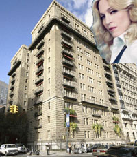 Madonna Cental Park West Apartment Building
