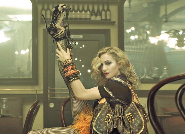 Madonna's Louis Vuitton Spring Summer 2009 Ad Campaign! - StyleFrizz