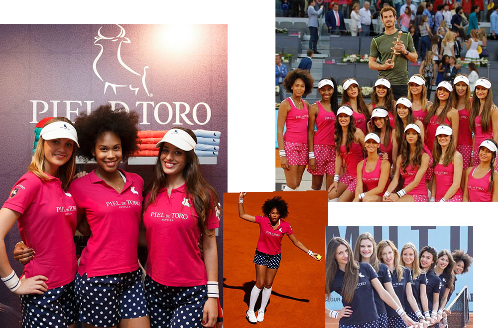 Madrid tennis open ball girls 2015