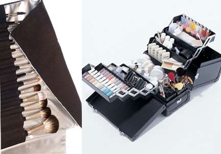 Makeup Storage and Makeup Brushes