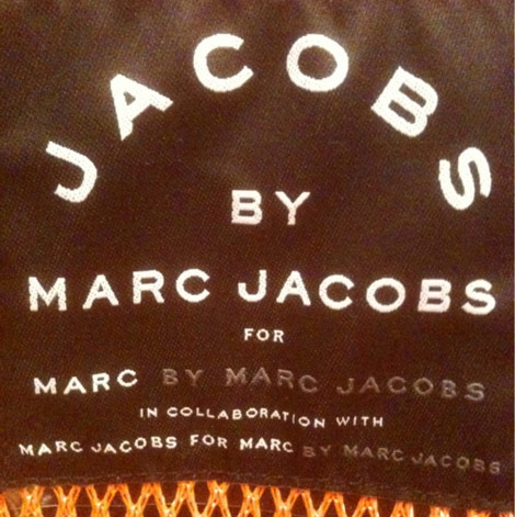 Marc by Marc Jacobs bag label