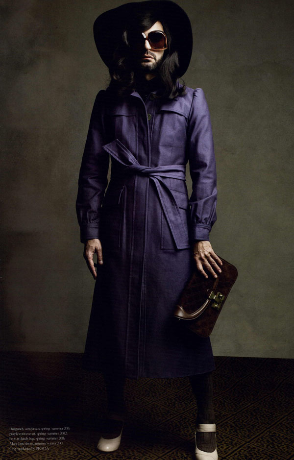 Marc Jacobs as a woman Industrie Magazine 4