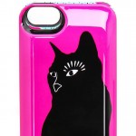Marc Jacobs black cat phone case