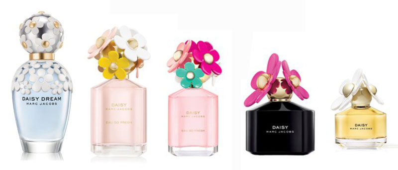 Marc Jacobs Daisy perfume range