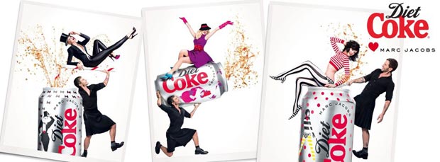 Marc Jacobs Diet Coke Anniversary designs
