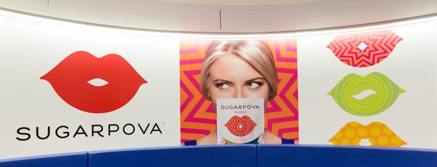 Maria Sharapova candies Sugarpova