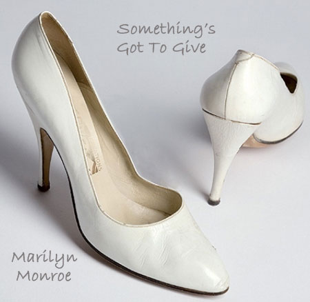 Marilyn Monroe shoes Something s Got to Give