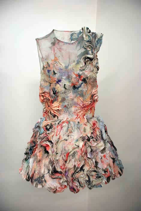 Marit Fujiwara Textile collection dress