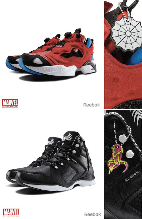 Marvel Spiderman Reebok sneakers
