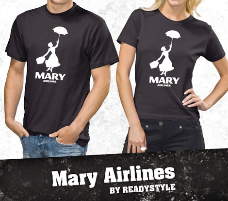 Mary Airlines tees