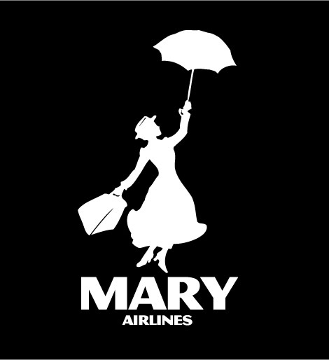 Mary Poppins. Mary Airlines. Wait, What?