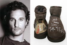 Matthew McConaughey Ugg Boot