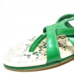 McQueen Puma sandals Celula green