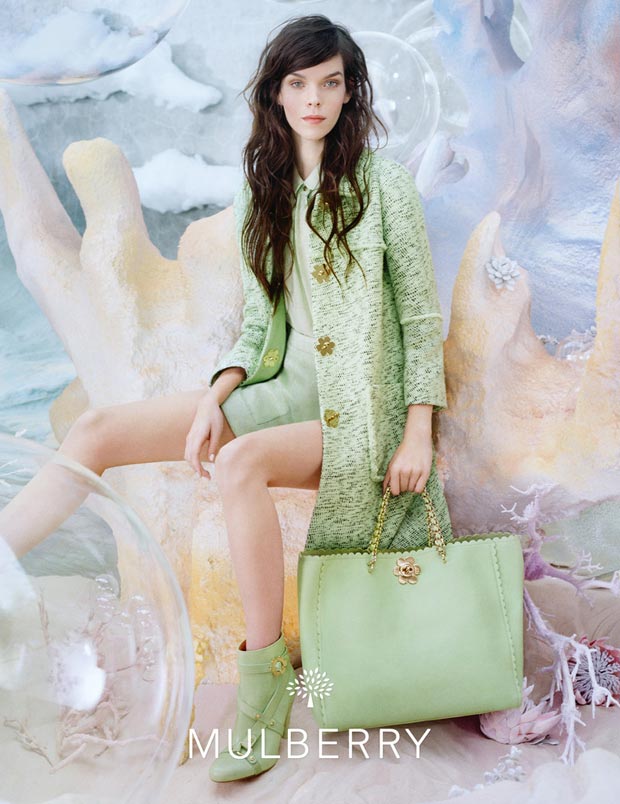 Meghan Collison Mulberry Spring 2013 campaign by Tim Walker