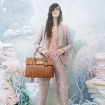 Meghan Collison underwater Mulberry Spring 2013 campaign