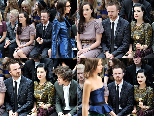 What Men Really Think About Fashion Shows. The Aaron Paul Edition