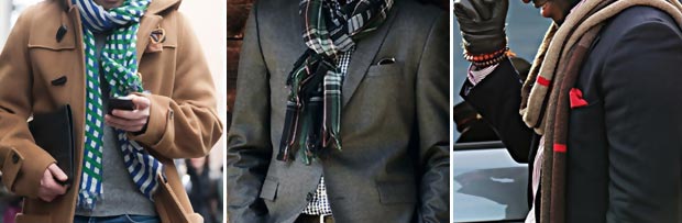 men stylish accessories scarf