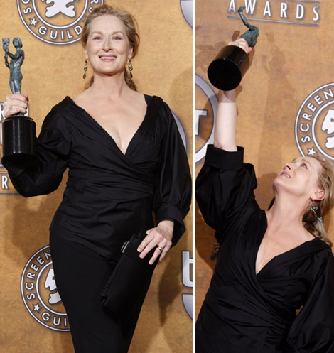Meryl Streep 2009 SAG Awards winner Leading Female Actor