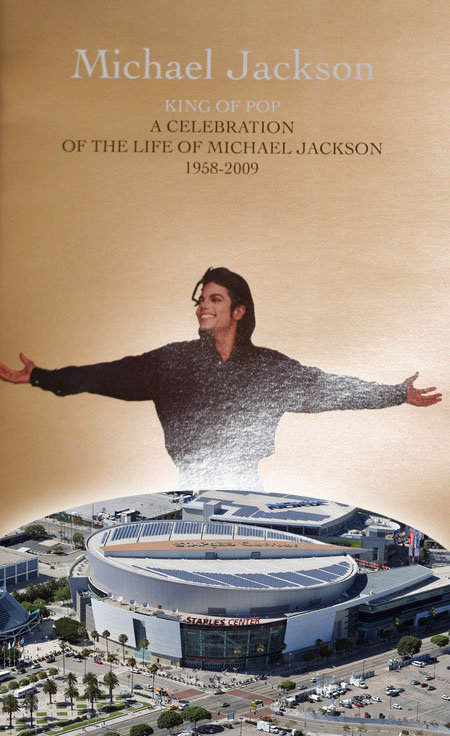 Michael Jackson Memorial Service Staples Center