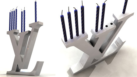 Michael Levy Louis Vuitton Menorah 2