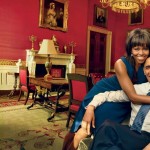 Michelle Obama Barack Obama Vogue US April 2013