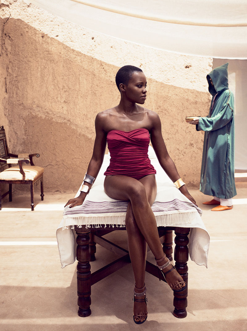 Miakel Jansson pictorial Lupita Nyong o Vogue