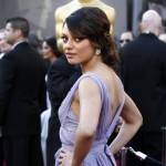 Mila Kunis Elie Saab lavender couture dress 2011 Oscars