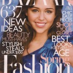 Miley Cyrus Harpers Bazaar February 2010 cover