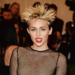 Miley Cyrus hairdo 2013 Met Gala