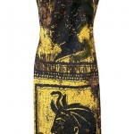 Miu Miu egyptian print dress