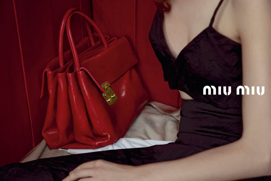 Miu Miu Spring 2013 bag ad campaign