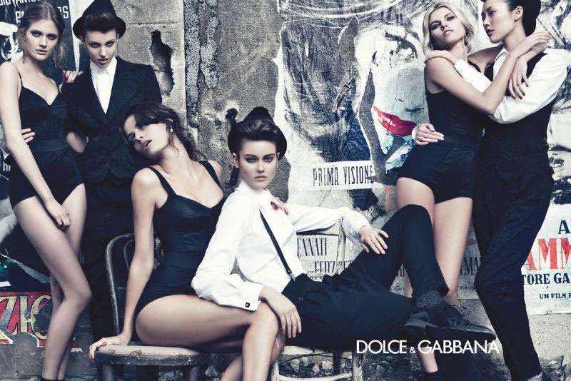 Dolce & Gabbana’s Fall Winter 2011 2012 Ad Campaign. Girls Who Like Girls…