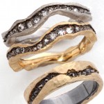 modern contemporary rings for her and him Tap by Todd Pownell