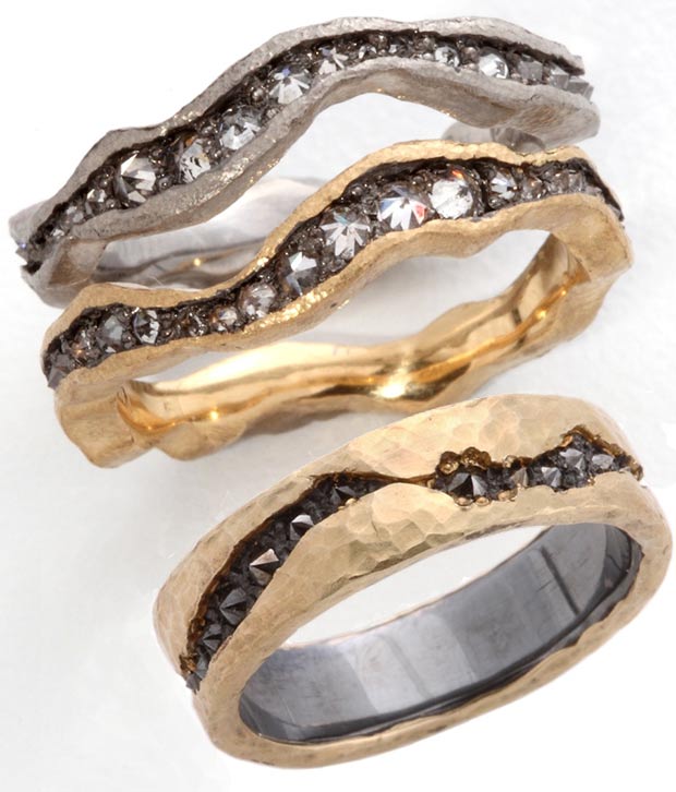 modern contemporary rings for her and him Tap by Todd Pownell