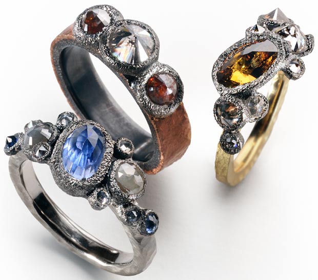 Modern contemporary rings Tap Todd Pownell
