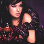 Monica Bellucci Dior Hypnotic Poison ad campaign poster