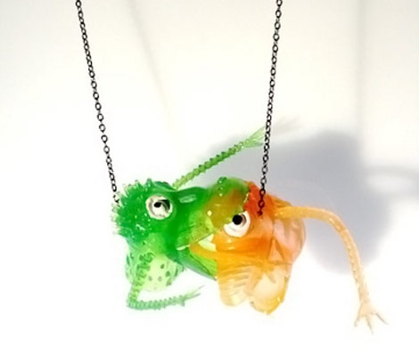 Monster Toy Necklace