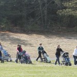 Mothers with Strollers in the park