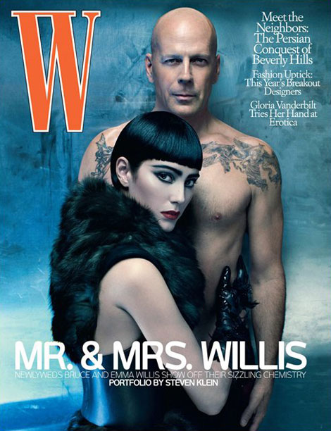 Mr Mrs Willis W Magazine July 2009 cover
