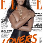 Naomi Campbell Elle Russia February 2011 cover