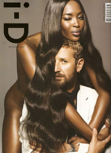 I-D Naomi Campbell And Stefano Pilati August 2008