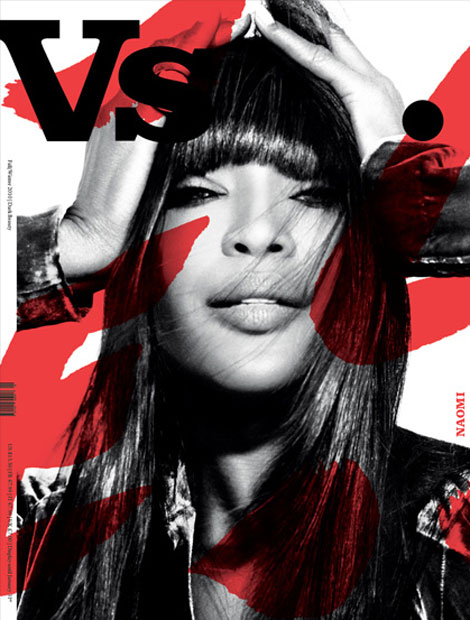 Naomi Campbell Vs Magazine Fall 2010 cover