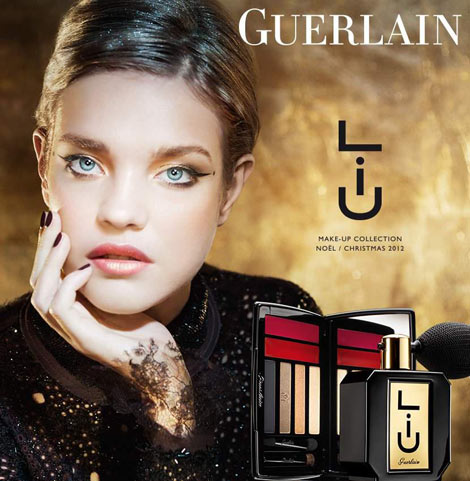 Festive Winter Makeup: Natalia Vodianova For Guerlain